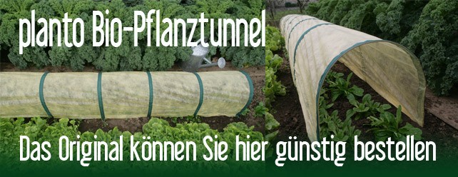 Der original Bio-Pflanztunnel ist das Mini-Gewächshaus zur Anzucht Ihrer Jungpflanzen