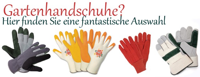 Fantastische Gartenhandschuhe aus Leder und Baumwolle finden Sie bei Erdreich Gartenversandhandel